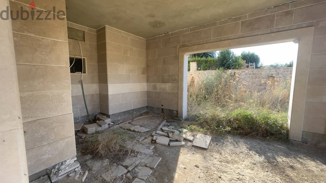 RWB193CA - Unfinished villa for sale in Aidamoun Village Jbeil 7