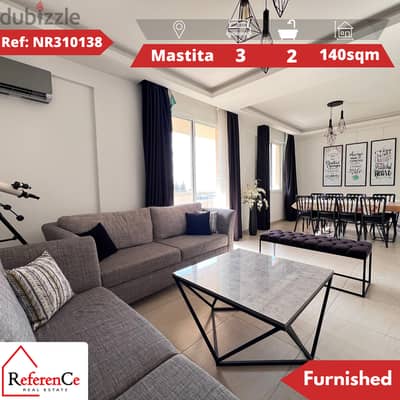 Prime Furnished apartment in Mastita شقة مفروشة فاخرة في مستيتا