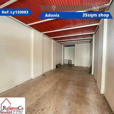 Shop for rent in Adonis محل للإيجار في أدونيس