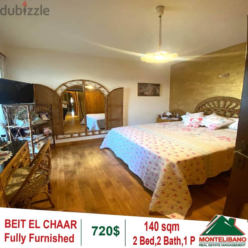 140 sqm Fully furnished Apartment for rent in Beit El Chaar with view 6