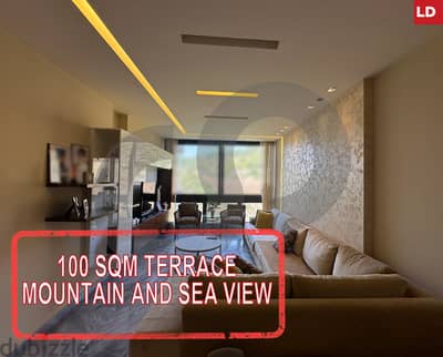 100 sqm terrace-Mountain & sea view-Betchay/بطشاي REF#LD114204