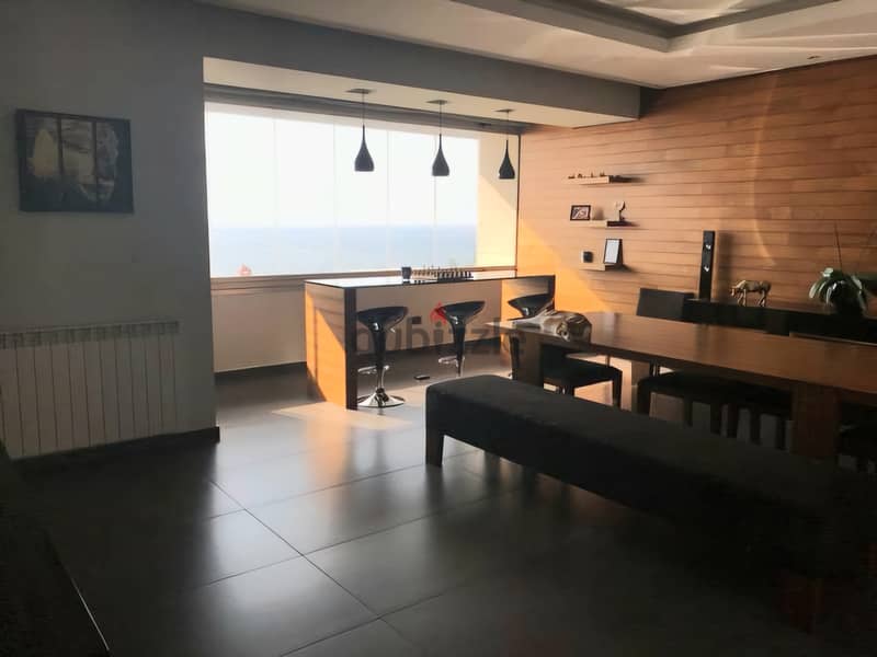 Apartment for sale in Dbayeh/Amazing View/ Decorated/ Furnished 3