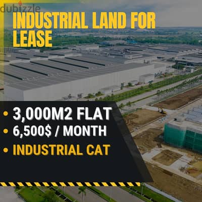 JH24-3711 3,000m² industrial land for rent in Aley