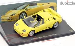 Lamborghini Diablo Roadster (2000) diecast car model 1;43 0