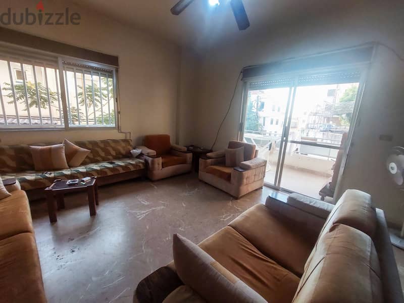 115 SQM  Apartment in Mazraat Yachouh, Metn + Terrace 0