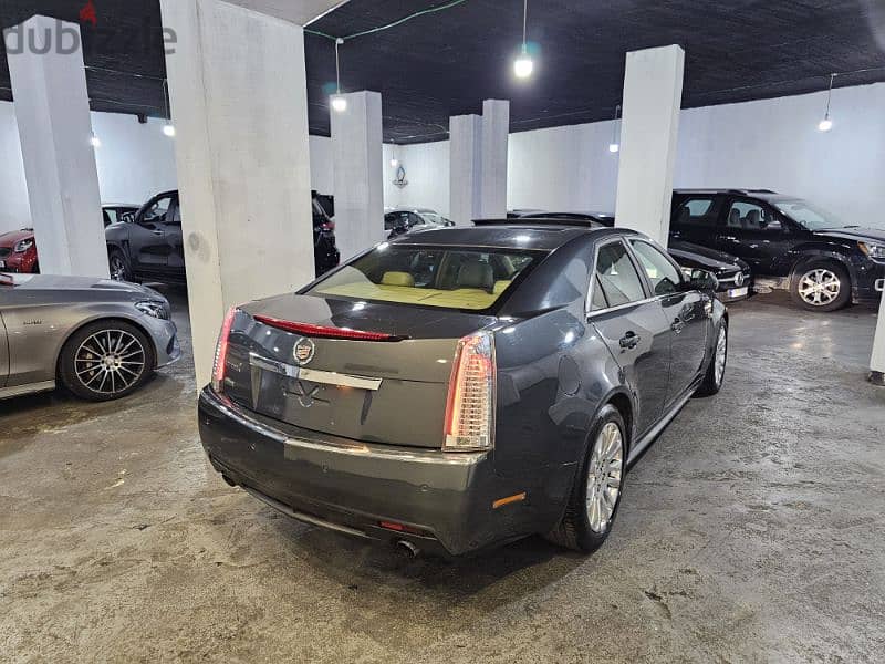 2010 Cadillac CTS 4 Dark Grey/Beige Leather Company Source Like New 5