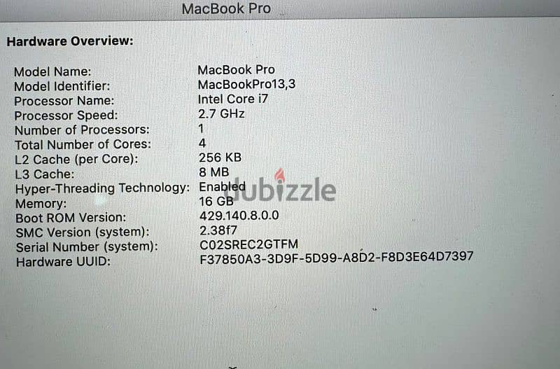 Apple Macbook Pro 15 inch 3