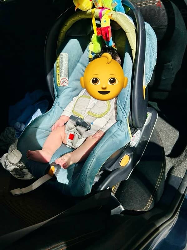 Chicco Stroller + Car seat 3