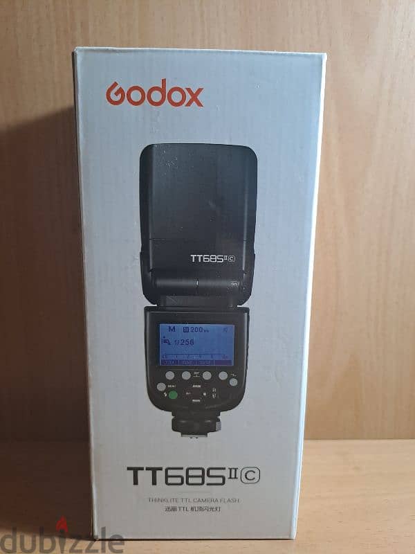 Godox TT685 II, execellent condition, AA batteries 5