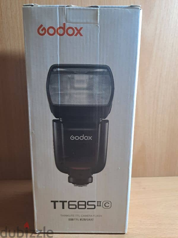 Godox TT685 II, execellent condition, AA batteries 6