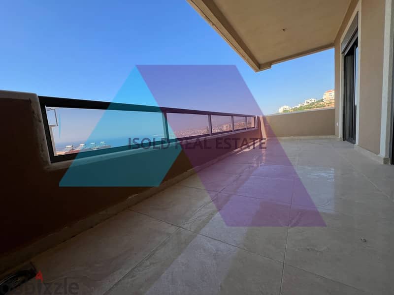 Brand New 150m2 Apartment +100m2 Terrace +View for Rent in Halat|Jbeil 0