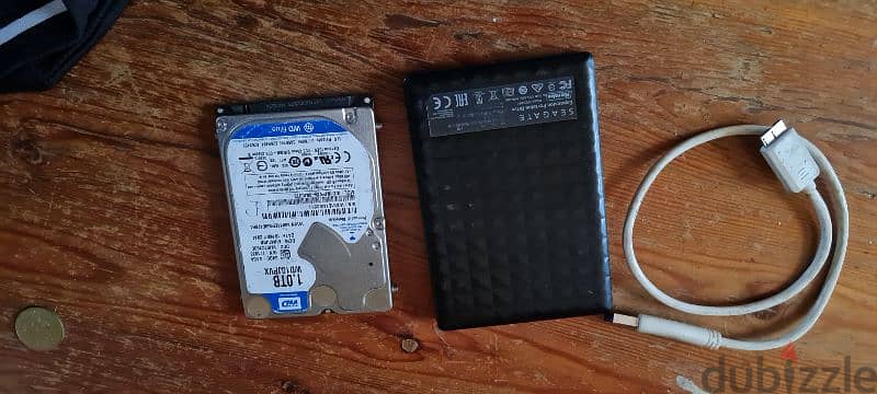 external and internal hard drive 0