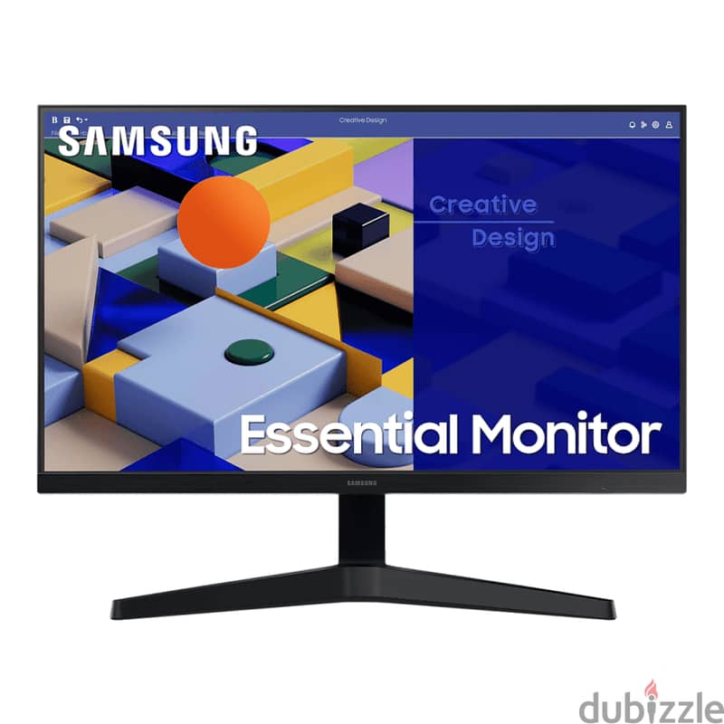 Samsung 24" 75Hz S3 Essential Monitor - Black 2