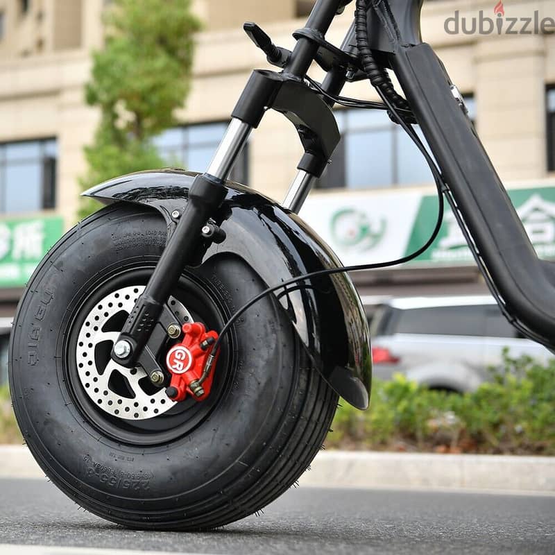 18 Inch Fat Tire E Scooter 3000W Motor Max Speed 33MI 60V20AH removab 1