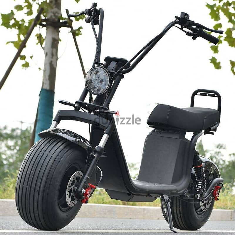 18 Inch Fat Tire E Scooter 3000W Motor Max Speed 33MI 60V20AH removab 2