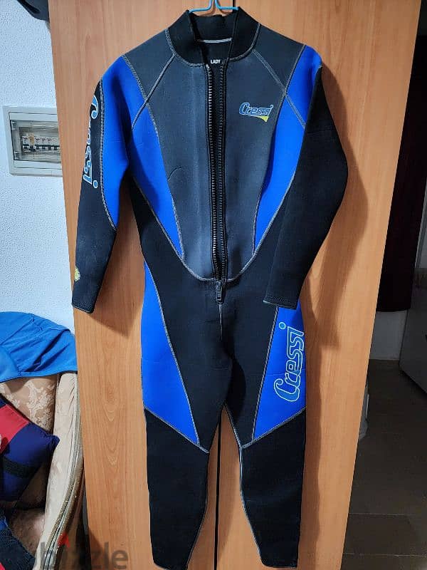 Diving wetsuit for ladies 2.5mm 1