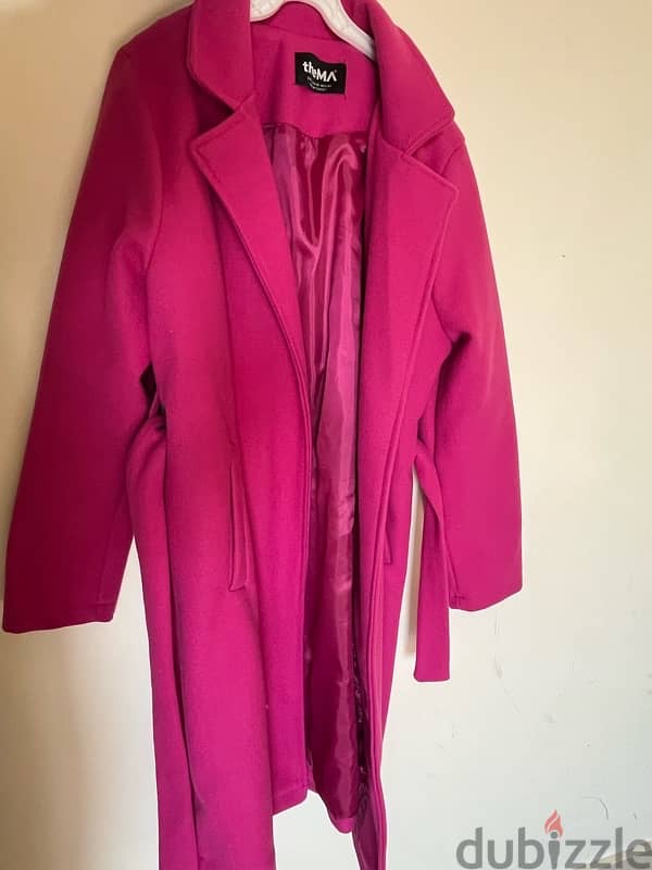 Pink coat 1