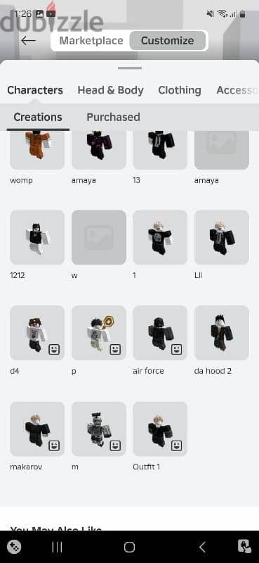 Roblox account 1