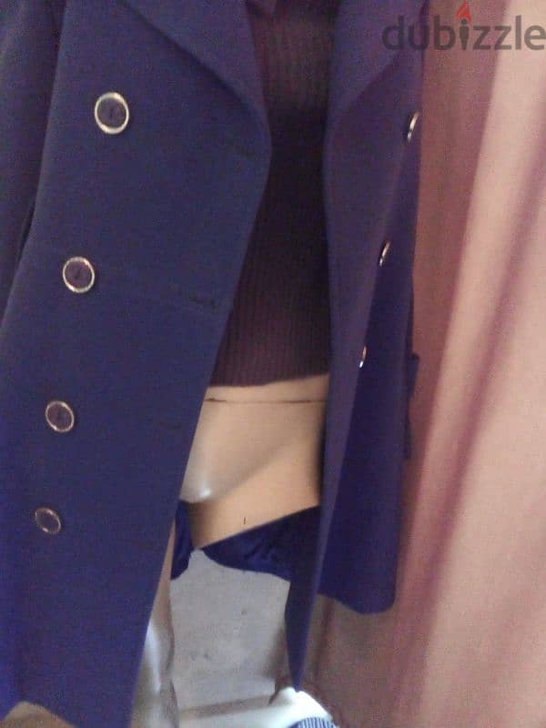 blue broadcloth coat 0