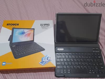 Atouch tablet with Bluetooth keyboard