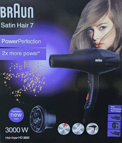 sechoir hair dryer with styling head