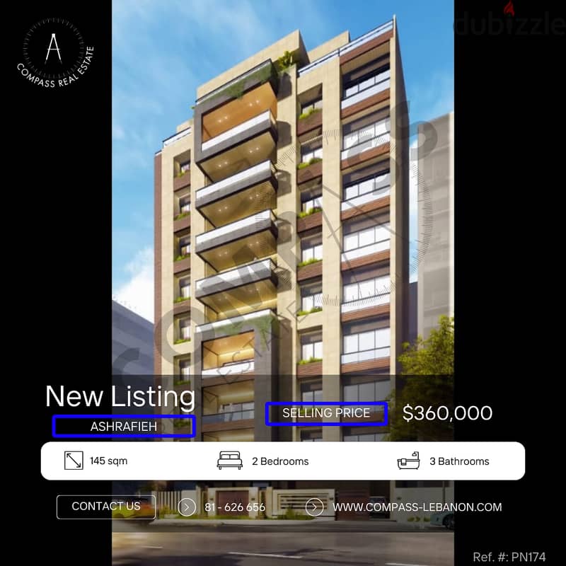 Under Construction  Building Apartment for Sale in Ashrafieh 0