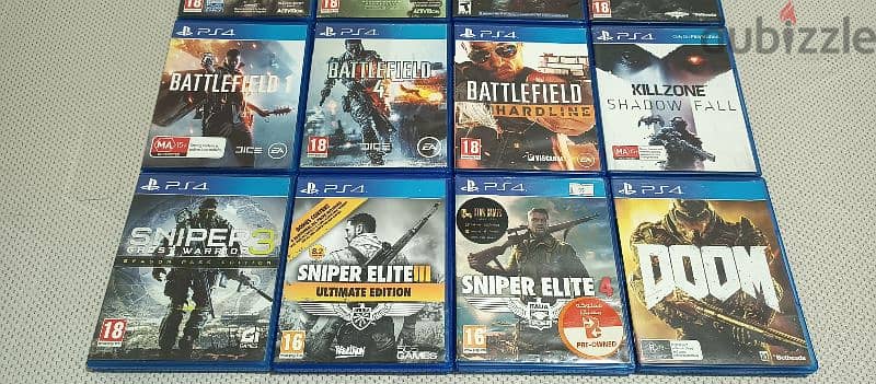 games playstation 5 and 4 and 3 sale or trade 7