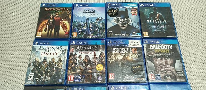 games playstation 5 and 4 and 3 sale or trade 8