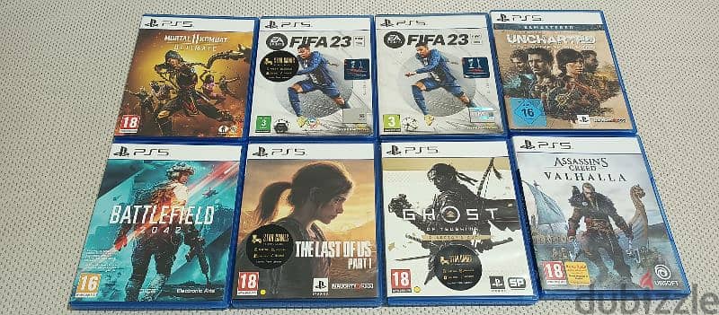 games playstation 5 and 4 and 3 sale or trade 10