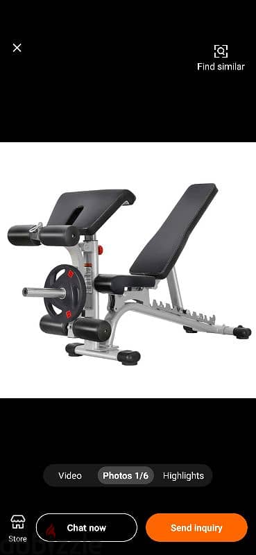 multi functional bench 03027072 GEO SPORT معدات رياضية جديد ومستعمل