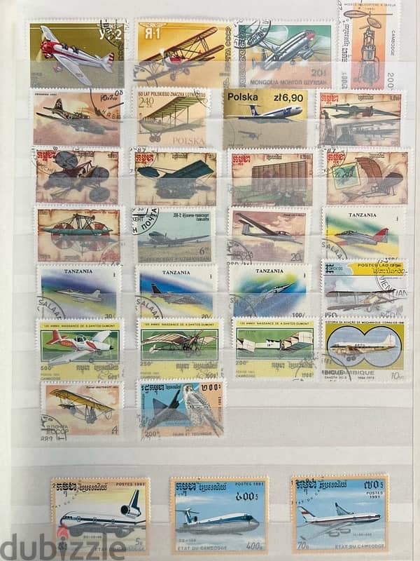 Rare Collection of International Aviation Stamps 3