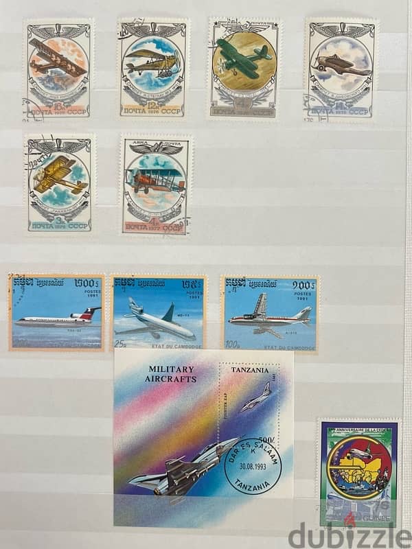 Rare Collection of International Aviation Stamps 4