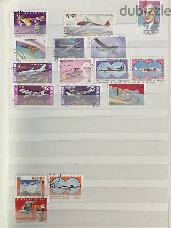 Rare Collection of International Aviation Stamps 5