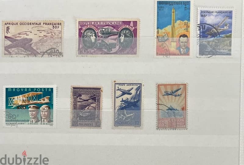 Rare Collection of International Aviation Stamps 7