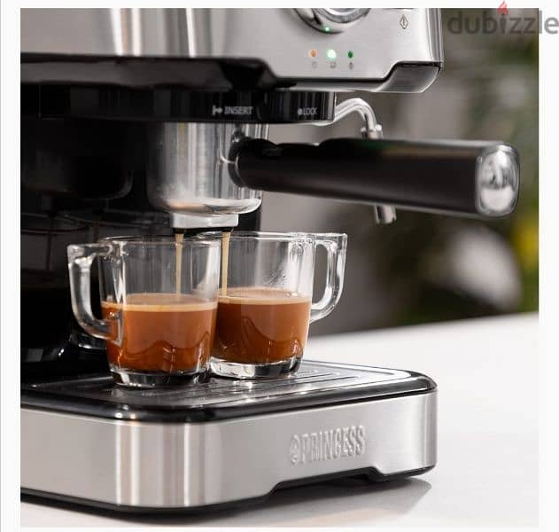 Princess 249412 Espresso + Capsule Machine  /3$delivery 6