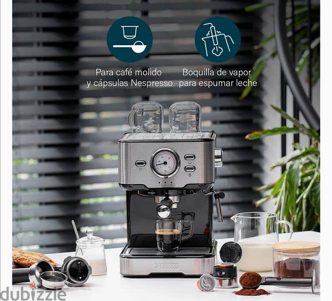 Princess 249412 Espresso + Capsule Machine  /3$delivery 8