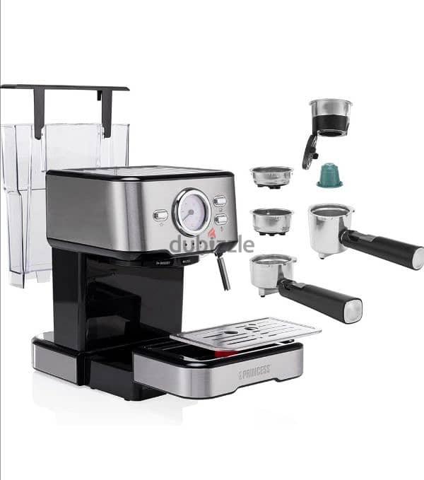 Princess 249412 Espresso + Capsule Machine  /3$delivery 10