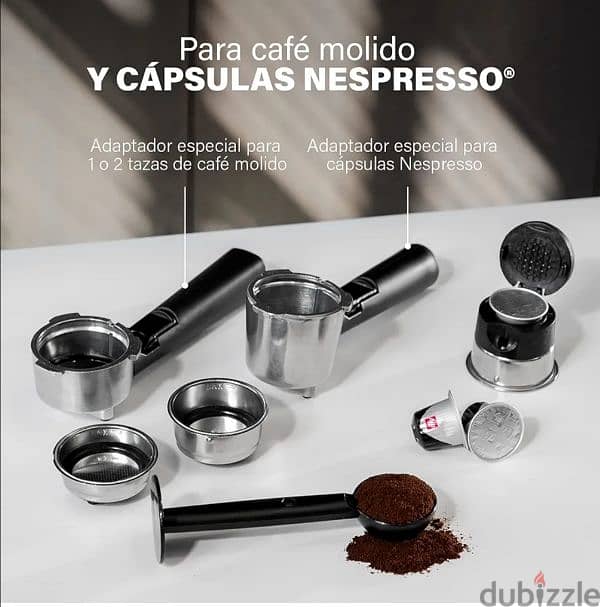 Princess 249412 Espresso + Capsule Machine  /3$delivery 15