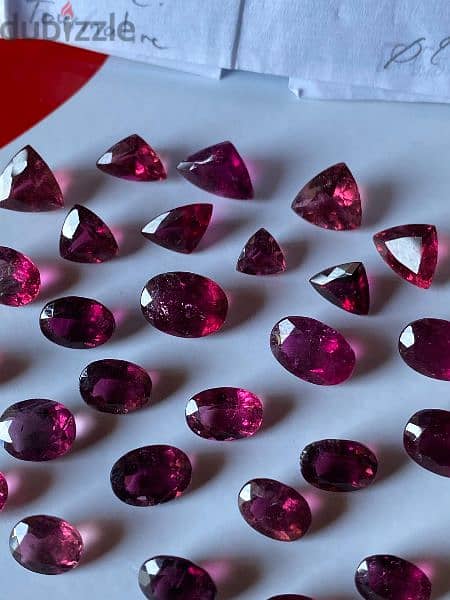 natural rubellite tourmaline 67.75 ct parcel 0