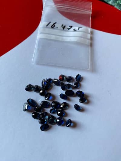 natural sapphire 16.47 ct. parcel