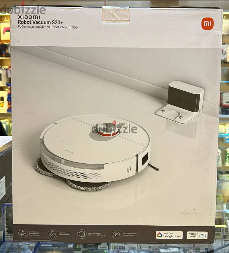 Xiaomi Robot Vacuum S20+ white 0