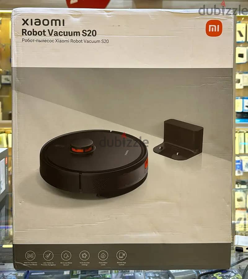 Xiaomi Robot Vacuum S20 black new & good offer 0