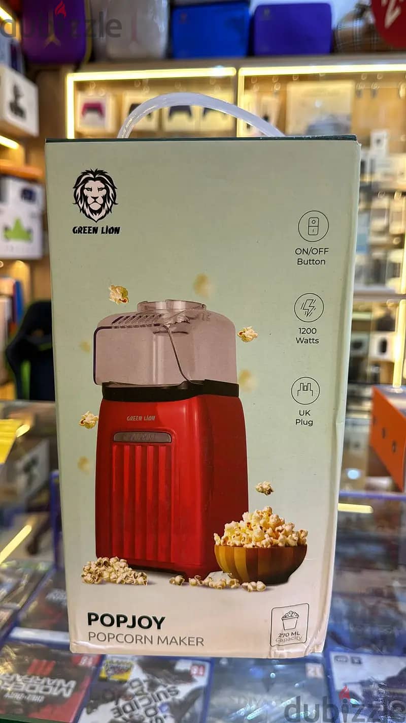 Green lion PopJoy Popcorn maker exclusive & last offer 1