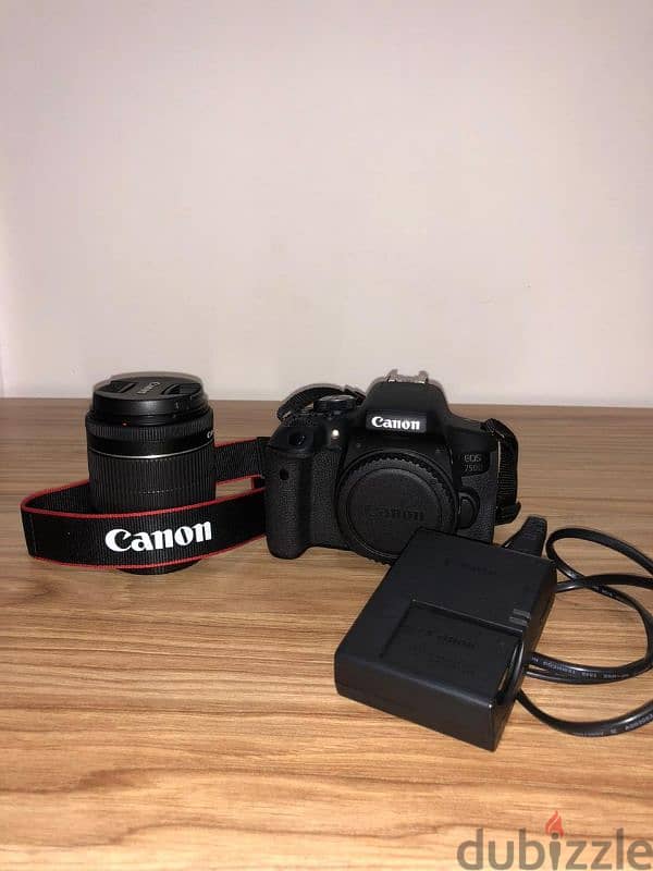 camera canon eos 750 D 1