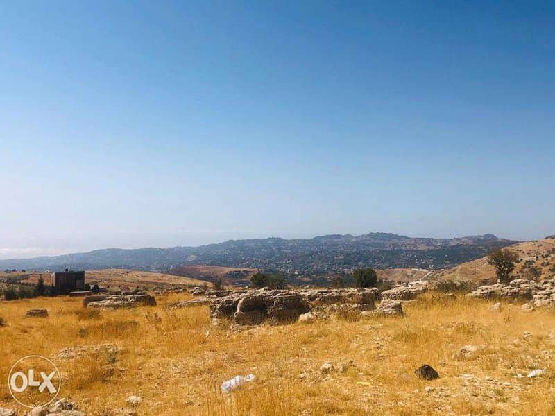 STRATEGIC Land in Faqra-Bakich with PANORAMIC View أرض في فقرا- باكيش 2