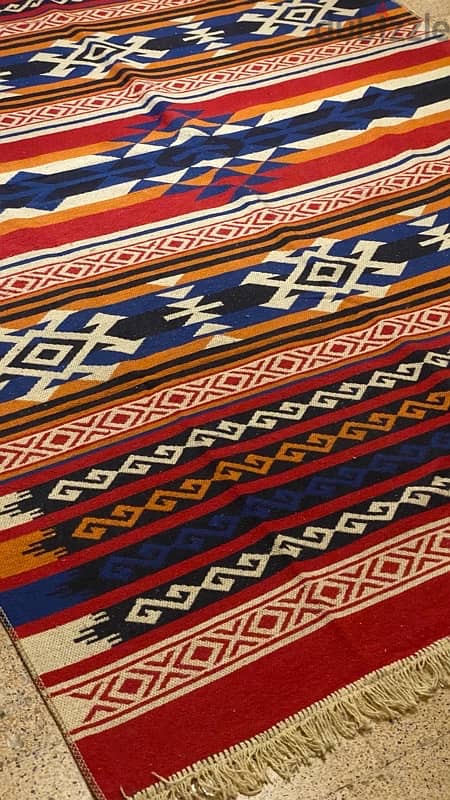 Mexican Carpet Rug 160x250 سجادة / بُسط مكسيكي 0