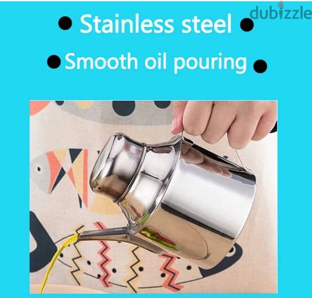 original stainless steel olive oil pot 2