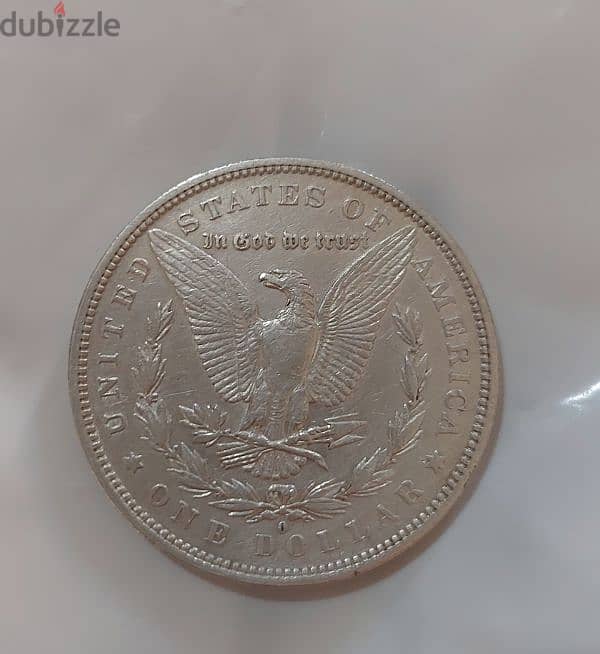 USA silver Morgan Dollar year 1879 "O"mint  weight 26.6 grams 1