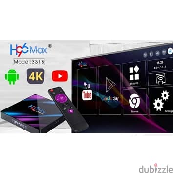 H96 MAX Smart TV Box 4GB 64GB Media player 4K Android 10.0 4