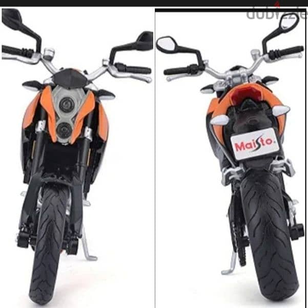 KTM 690 Duke diecast motorcycle model 1:12 3